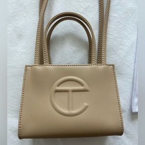 TELFAR Small Shopping Bag- Cream